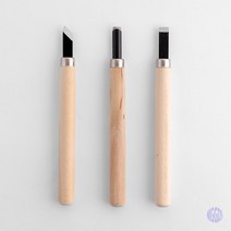 보급형 목공용 조각도 3종세트 조각도 화홍소형조각도 끌세트 세모칼