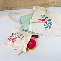 어르신 보호센터 복지관 미술수업 전통민화 스텐실 파우치 만들기 직접만드는 DIY키트, TB05