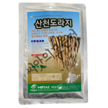 국산 도라지 씨앗 50g 맛이좋고 외관이 뛰어난 다수확 재래종 도라지 종자 미래종묘