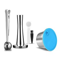 Dolce Gusto 용 재충전 용 커피 캡슐 Nescafe Cofee Machine 용 재사용 가능한 스테인레스 스틸 필터 컵 Cr, 07 As Picture