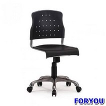 ForU480 관리자용 회전의자 레인보우 팔무 올사출 사무의자 공부의자 등받이의자, 블랙*본상품, 상세페이지 참조