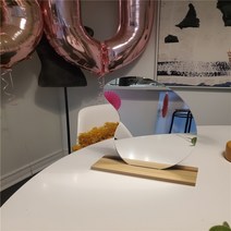 원목 화장경 심플 단면 숙소 테이블 대형 거울 스탠드 민박집 화장경 어린이 방 홈 장식 인테리어 프레임 자취 꾸미기, B