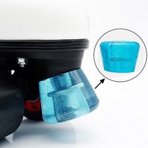 전동킥보드부품 전동킥보드배터리 크리스탈 롤러 스케이트 브레이크 패드 성인 인라인 탑 스톱 플러그 모든 표면에 맞는 블록 스토퍼, 02 파란, 02 파란