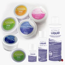 엔리안 아크릴 리퀴드 500ml 120ml 60ml 국가고시 아크릴파우더 15g/0.5oz 48g/1.7oz 한국네일협회 인증품, [아크릴파우더]화이트48g, 1개