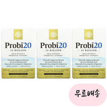 [솔가]-M2-프로비20 LP299v 락토바실러스 200억 30개입[[3통]], 3개