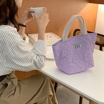 델리백 퀼팅 가벼운 가방 휘뚜루마뚜루 보부상 데일리 백 미니 토트백 기저귀 누빔