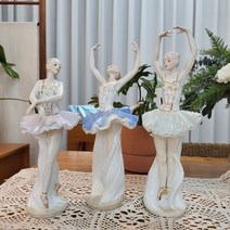 세라믹 발레 도자기인형3종 생일선물 개업선물 이사선물, 발레소녀 블루(HW-B-2)