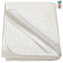 이케아 침대패드 매트리스보호 소트넷피에릴 화이트 140x200cm 침구 시트 덮개 방진 펜션