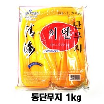 이엔푸드 통 단무지 1kg, 1팩