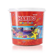 하리보 메가파티 젤리 1kg, 4개