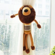 [ILΞ6] 동물 커튼 타이백 커텐 장식 인형_사자 걸이 자녀방인테리어 아이 커튼끈 소품_Eη3270Ml, Ξ해당상품η