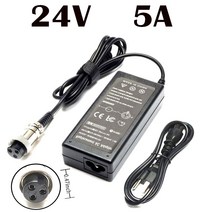 전동킥보드배터리 24V 3A 5A 전기 스쿠터 충전기 면도기 E100 E200S E175 300S E300 E500 PR200 MX400 mx650 호버 보드, 미국, 03 24V 5A