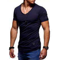 머슬핏 티셔츠 헬스나시 남자 헬스복 2020 new men 39s v-neck 보디