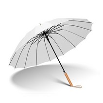 [아라아리아] 원목 모던장우산 파스텔톤 우산 양산 우양산 장우산