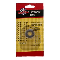 한신 타일커터 타일커터날 일반용 경제형 알루미늄타입 22x10.5x2mm 132-0974, 1개