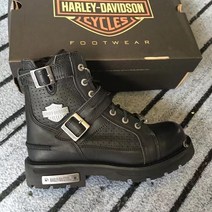 싼타팡 할리데이비슨 워커 부츠 남녀공용 오토바이 슈즈 Harley Davidson, 260MM