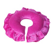 마사지 테이블 요람 베개 목 머리 쿠션 로즈 퍼플, 설명, 레드, 폴리 에스터, 레드