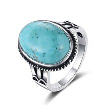 써지컬 심플 고급 선물 우정 925 스털링 실버 대형 스톤 11x17MM 여성 자연 Labradorite 타이거 아이 반지 파인 쥬얼리 파티 결혼 기념일