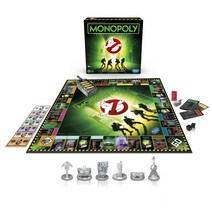 Monopoly 주니어 게임 아동용 모노폴리 보드 게임 2-4인용 가족 게임, Monopoly Ghostbusters