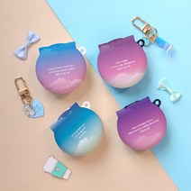 주문제작 스카이 톤프리 케이스 키링증정 HBS-TFN4 TFN5 TFN6 TFN7, 톤_프리_케이스_러브미_스카이, 하단케이스_화이트