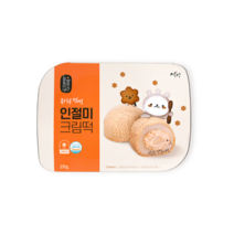 [설빙] 콩가루 범벅 인절미 크림떡 2팩, 270g
