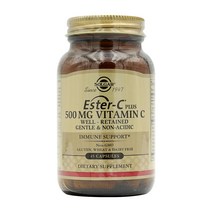 솔가 에스터-C 플러스 500 mg 비타민 C 45 캡슐, 1개, 45정