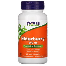 나우푸드 엘더베리 효능 농축물 500mg 60캡슐