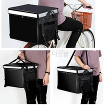 오토바이 자전거 배달가방 간편 설치 보온 보냉 배달의민족, 32L