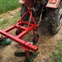 트랙터 쟁기 밭갈이 밭두둑 이랑 쟁기 농기계 베토기, 작은 4륜 중간 쟁기, 1개