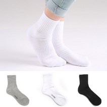 GW 남성용 두꺼운 이중바닥 중목양말 5켤레