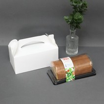 손잡이 롤케이크 포장상자(무지)