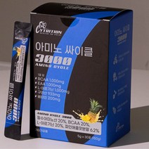 아미노싸이클 3000 자전거 라이딩 아미노산 보충제 1포당 5g 파인애플맛, 1박스, 30포
