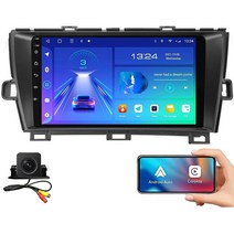 22.9cm(9인치) (2Ram 32Rom) 5G Wi-Fi 8 코어 48EQ 에어플레이 안드로이드 12 자동차 스테레오 라디오 토요타 프리우스 수신기 2010-2015 카플레이