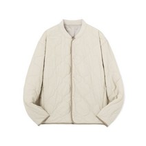 THEKNITCOMPANY 웨이브 퀼팅 자켓 [크림]