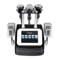 리포 캐비션 고주파 셀룰라이트 무게추 감량 기계 타이트한 피부 슬리밍 마사지기 관리, 01 Black_02 EU 플러그_01 110V