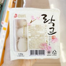 [홈플러스]주비푸드_락교 120g x 3개, 종이박스포장