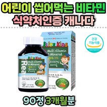 유아 어린이 키즈 종합 비타민 나이아신 비오틴 요오드 비타민A 비타민C 비타민E 츄어블 씹어먹는 맛있는 신체 건강 개선 판토텐산 성장기 아이 4세 5세 6세 7세 8세 9세 10세 11세