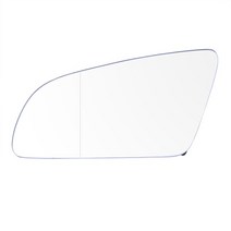 가열 된 사이드 백미러 미러 유리 안개 도어 윙 렌즈 아우디 A3 S3 A4 B6 B7, 01 White Left Side