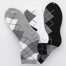 남자 패션 아기일 체크 무늬 양말 5켤레 묶음