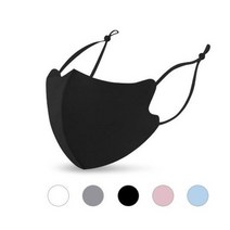 당일발송/ 컬러 개별포장 네오프렌 끈조절 (5 Color) 마스크/ [데이스토리] 3D 마스크/, 블랙