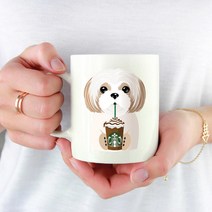 머그컵제작 머그컵인쇄 디자인머그컵 카페컵 시추, 오른쪽