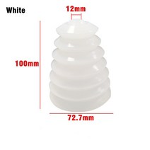 집진기 전기 해머 더스트 커버 고무 임팩트 드릴 애쉬 캐처 고탄성 집진기 장치 공구 액세서리, [02] White, 02 White