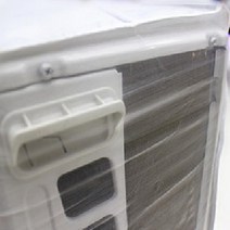 에어컨 청소 야외 에어컨 방수 먼지 커버 옥스포드 청소 DIY 세척 가정용 폴리에스테르 도구 AGL002, 04 98x40x75cm