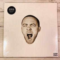[수입LP] Mac Miller GO:OD AM Silver Vinyl 2LP Urban Outfitters Sealed Creased Sleeve