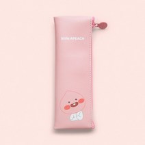 카카오 미니 플랫 파우치 필통 핑크 어피치
