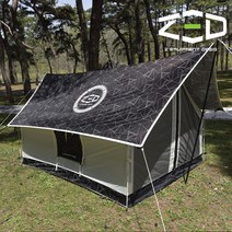 제드 거실형 리빙쉘 타프 스크린 하우스 감성 텐트 포레스트카바나, 챠콜그레이