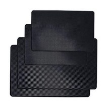 DaKuan 자동차 대시보드 미끄럼방지 매트 4팩s 10.5