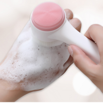 다팜몰 실리콘클렌저 실리콘 세안 얼굴각질제거 브러쉬 모공 클렌징, 그린