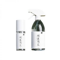 피톤치드 섬유탈취제 옷 정전기 방지 룸 스프레이 침구 패브릭 미스트 천연 필로우 홈 500ml + 70ml 세트, 500ml 1개