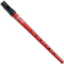영국 클라크 틴 휘슬 Dizi 아이리쉬 플룻 D & C 톤 입 파이프 Flauta 악기 6 색, 03 Red D key